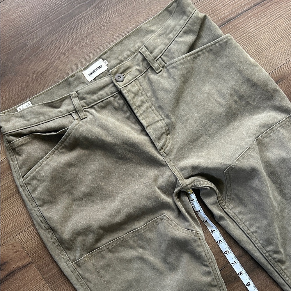 Taylor Stitch Khaki Workwear Chinos in Tan ! Size 34 - Picture 3 of 7